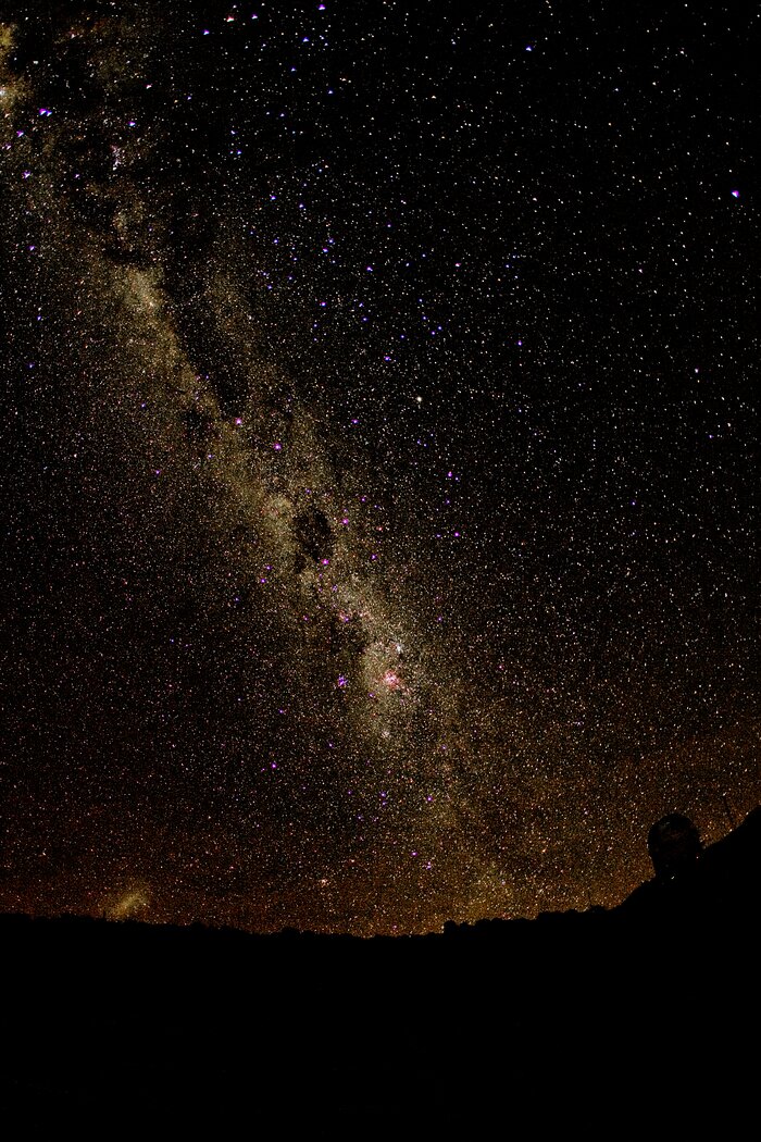 Milky Way over Cerro Tololo Inter-American Observatory