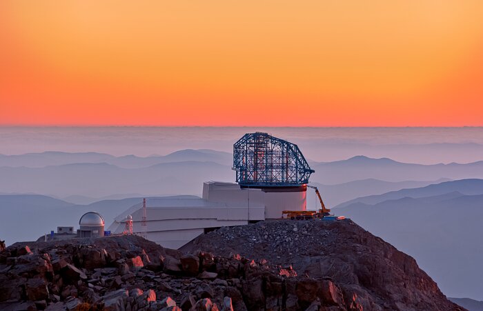 Puesta de Sol en Observatorio Rubin