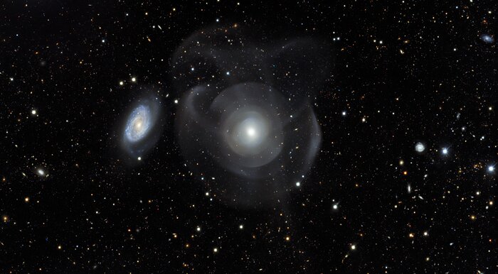 Galaxia Elíptica NGC 474 — extracto de Dark Energy Survey
