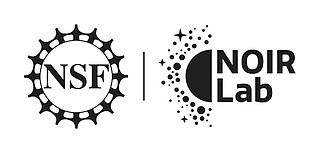Logo: NOIRLab NSF Black