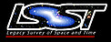 Logo: Legacy Survey of Space and Time - Dark background
