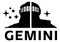 Logo: International Gemini Observatory - Black Short Name