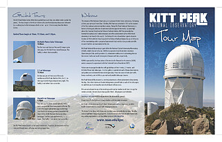 Map: Kitt Peak Visitor Center Walking Tour