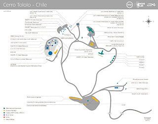Map: Cerro Tololo - Chile