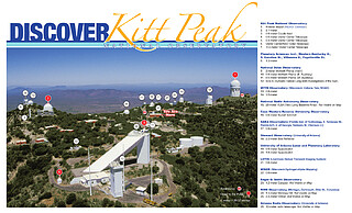 Map: Kitt Peak Tour Map 2007