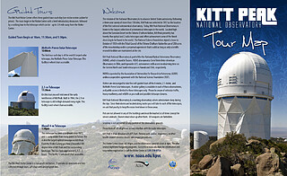 Map: Kitt Peak Tour 2015