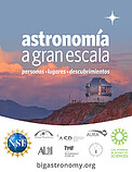 Postcard for the Big Astronomy planetarium show (Spanish)