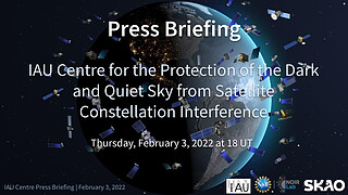 Presentation: IAU Centre for the Protection of the Dark and Quiet Sky from Satellite Constellation Interference