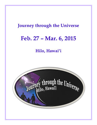 Technical Document: Journey through the Universe 2015