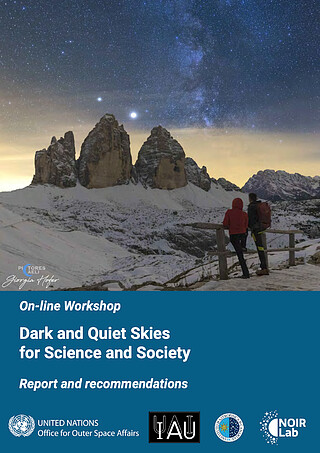Technical Document:  Dark & Quiet Skies report from the online Workshop on Dark and Quiet Skies for Science and Society workshop