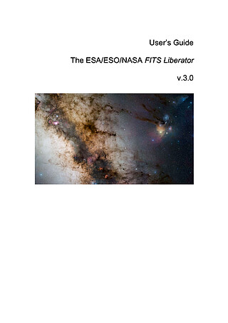 Technical Document: User’s Guide The ESA/ESO/NASA FITS Liberator v.3.0