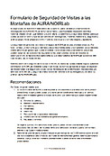 Technical Document: Normas Específicas de Seguridad: Cerro Tololo, Cerro Pachón, La Serena, Chile