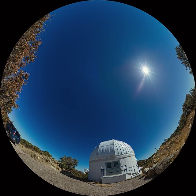 Burrell Schmidt Telescope Fulldome