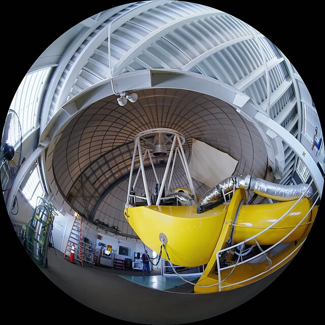 Hiltner 2.4-meter Telescope Interior Fulldome