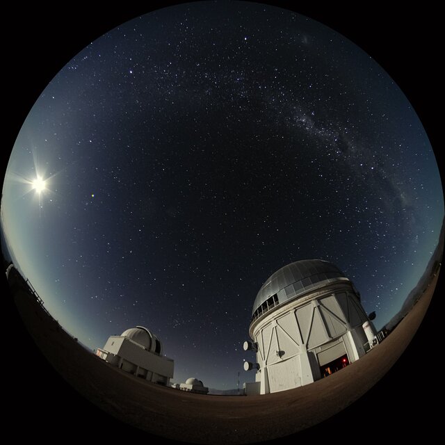 Milky Way Rising Over Cerro Tololo Timelapse