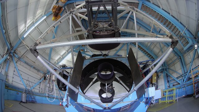 WIYN 3.5-meter Telescope Interior