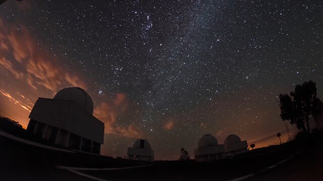 Stars over Cerro Tololo Inter-American Observatory