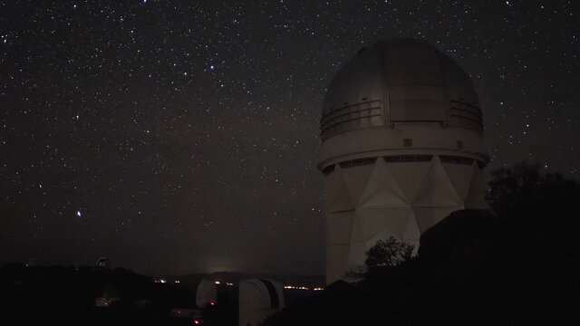 A night of observing at Kitt Peak