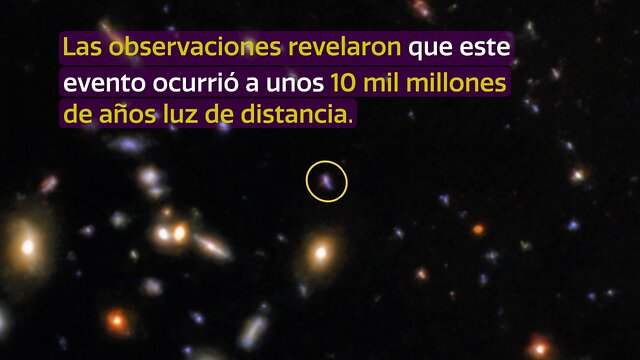 CosmoView Episode 7: Light of powerful burst captured by Gemini Observatory (Spanish)