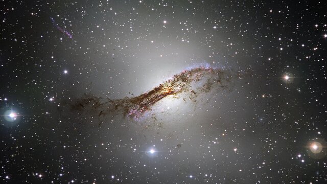 Zooming into Centaurus A