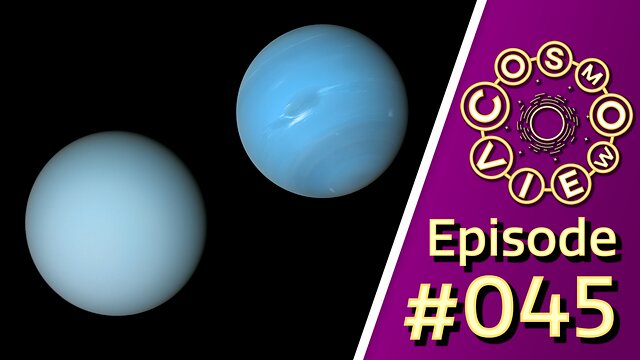 Cosmoview Episode 45: Gemini North Telescope Helps Explain Why Uranus and Neptune Are Different Colors